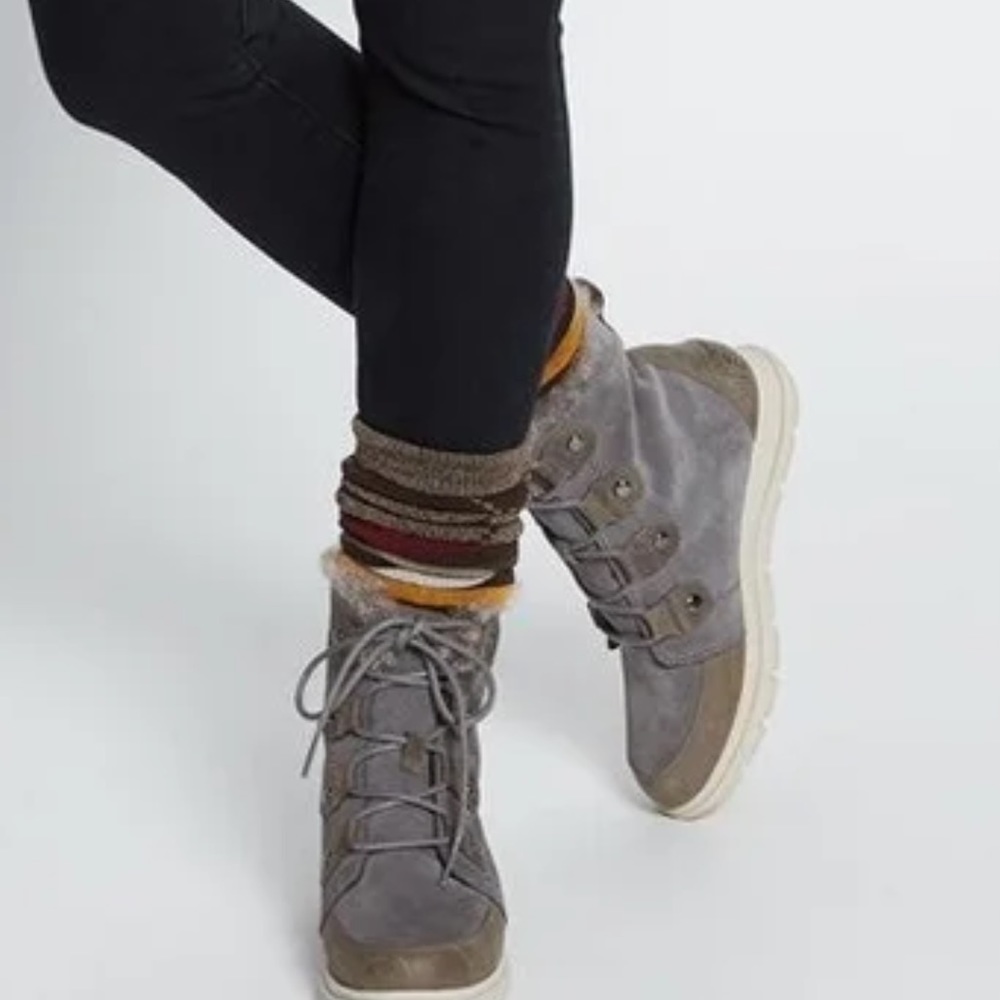 SOREL Women's Explorer Joan Waterproof Winter Boot - Picture 15 of 16